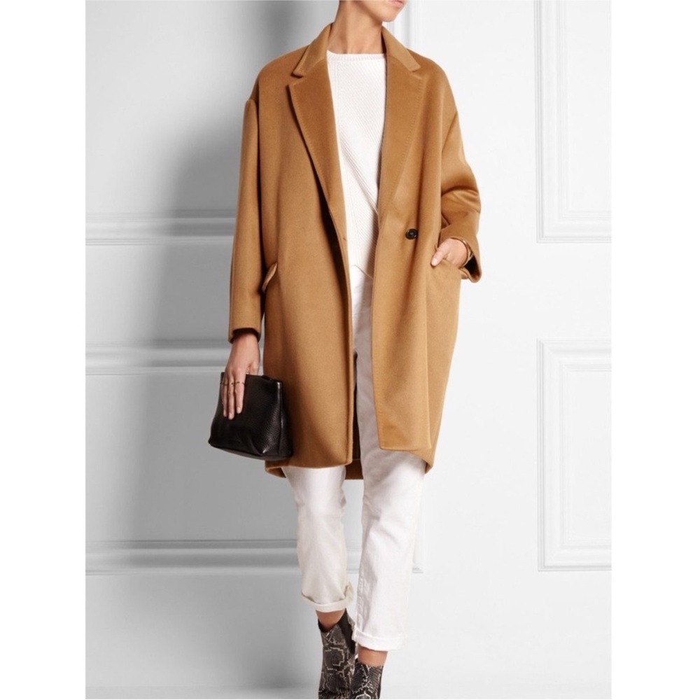 ISABEL MARANT- Corey Caban Wool
Cashmere Coat